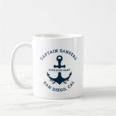 Name of Captain Blue's Ship Kaffeetasse (Links)