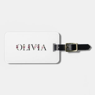 Name Olivia Gepäckanhänger