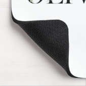 Name Olivia Mousepad (Ecke)