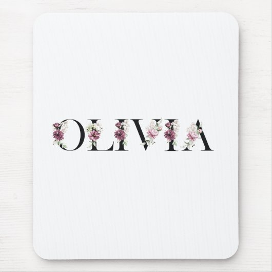 Name Olivia Mousepad (Vorne)