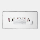 Name Olivia Schreibtischunterlage (Tastatur & Maus)
