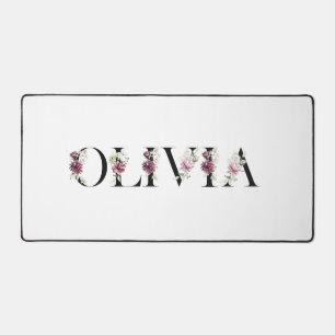 Name Olivia Schreibtischunterlage