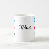 Name on Dream Create Inspirier 11oz Kaffeetasse (Mittel)