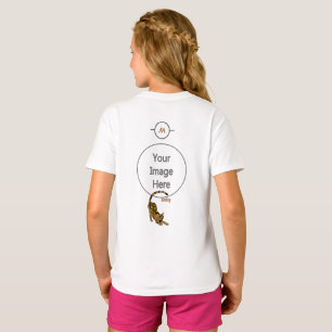 Name Orange Paisley Bengalisch Kitten Yoga Stretch T-Shirt