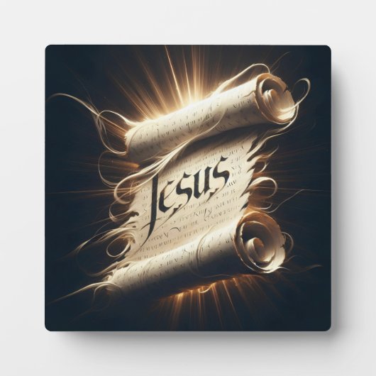 "Name Over All Names" Desktop Plaque Fotoplatte (Vorderseite)