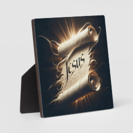 "Name Over All Names" Desktop Plaque Fotoplatte