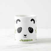 Name Panda Bear Coffee Tasse (Mittel)