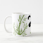 Name Panda Bear Coffee Tasse (Links)