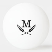 Name paraphierte Tischtennisbälle für Tischtennis Tischtennisball (Vorderseite)
