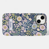 Name Pastel Blooms Case-Mate iPhone Hülle (Rückseite (Horizontal))