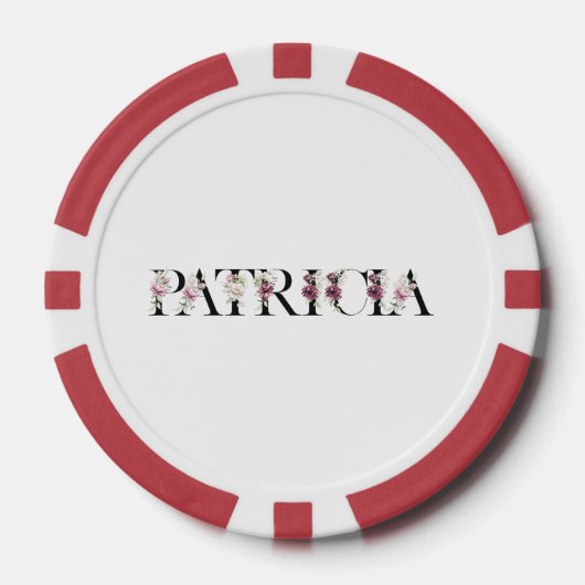 Name Patricia Pokerchips (Vorderseite)