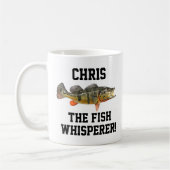 Name Peacock Bass Fish Whispere Fischen Kaffeetasse (Links)