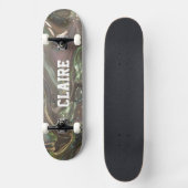 Name Pearly Holographic Cool Skateboard (Vorderseite)