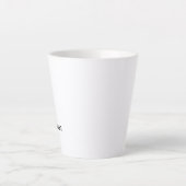 Name personalisieren milchtasse (Vorderseite)