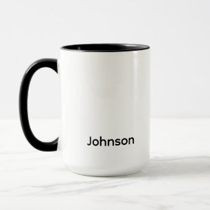 Name personalisieren tasse