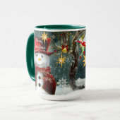 Name Personalisieren Weihnachtsgeschenk Niedlichen Tasse (Vorderseite Links)