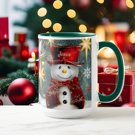 Name Personalisieren Weihnachtsgeschenk Niedlichen Tasse