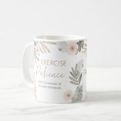 Name Personalisiert 2023 JW Übung Geduld Kaffeetasse (Vorderseite Links)