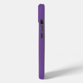 Name Personalisiert Dark Lavender Case-Mate iPhone Hülle (Rückseite / Links)