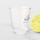 Name Personalisiert Datum Schnapsglas (Links)