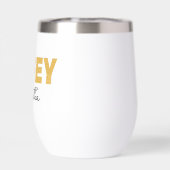 Name personalisiert Gold Wifey (Rückseite)