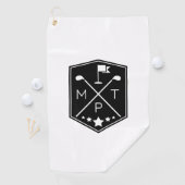 Name Personalisiert Golfhandtuch (Insitu)