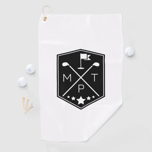Name Personalisiert Golfhandtuch (Insitu)
