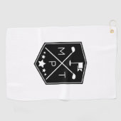 Name Personalisiert Golfhandtuch (Horizontal)