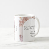 Name Personalisiert JW 2023 Jahr Text Psalm 119:16 Kaffeetasse (VorderseiteRechts)