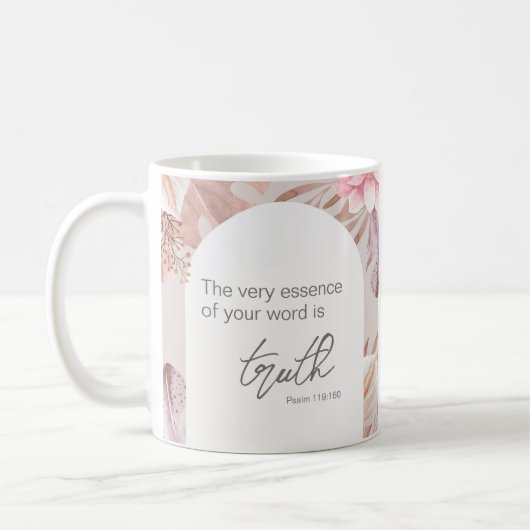 Name Personalisiert JW 2023 Jahr Text Psalm 119:16 Kaffeetasse (Links)