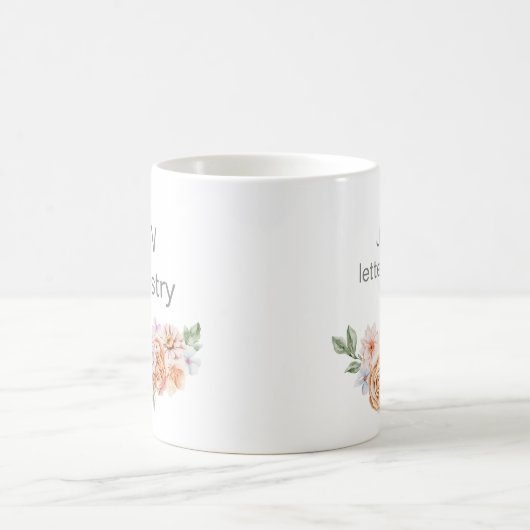 Name Personalisiert JW Ministerium Schreiben Brenn Kaffeetasse (Mittel)