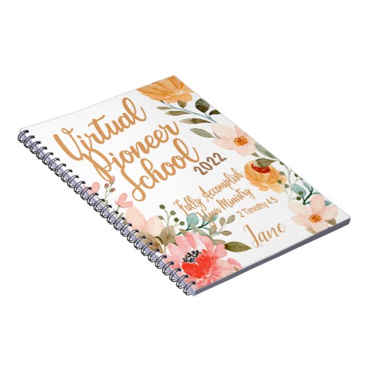 Name Personalisiert JW Pioneer Service School 2022 Notizblock (Rechte Seite)