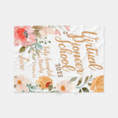 Name Personalisiert JW Pioneer Service School 2023 Fleecedecke (Vorderseite (Horizontal))