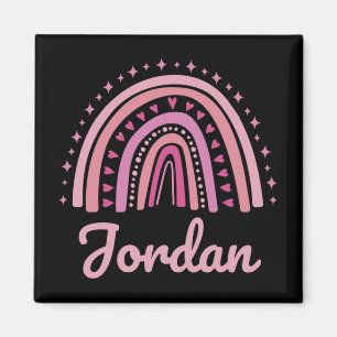 Name Personalisiert Lustig Frauen Rosa Regenbogen Magnet