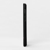 Name Personalisiert Monogramm Anfangssilberbuchsta Case-Mate iPhone Hülle (Hinten/Links)