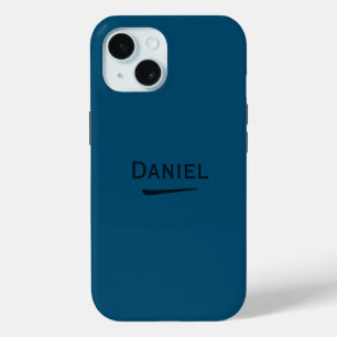 Name Personalisiert Ocean Blue Case-Mate iPhone Hülle