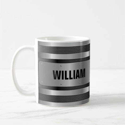Name Personalisiert U V W X Y Z Abzeichen, Kaffeetasse (Links)