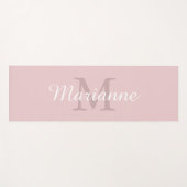 Name Personalisiert Yogamatte (Vorderseite (Horizontal))