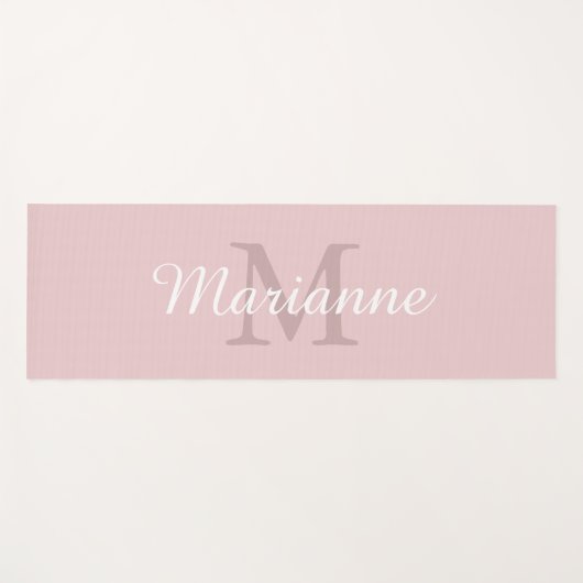 Name Personalisiert Yogamatte (Vorderseite (Horizontal))