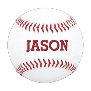 Name Personalisierter benutzerdefinierter Baseball