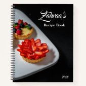 Name Personalisiertes Rezept Buch (Vorderseite)