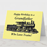 Name Personalize Eisenbahn Großvater Geburtstag hi Karte<br><div class="desc">Ändern Sie den Text - den Großvaternamen, den Sie verwenden - Granpa, Poppy, Opa, etc. . . Ändern Sie die Textzeilen - machen Sie es zum Geburtstag, zu Weihnachten oder zu Feiern, fügen Sie einen Namen oder viele Namen hinzu - - - UND vergessen Sie nicht die Extrazeilen auf der...</div>