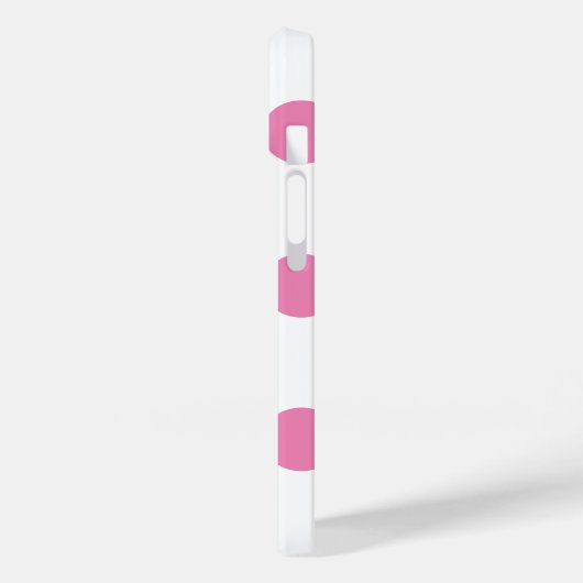 Name | Pink Polka Dots Pattern Case-Mate iPhone Hülle (Rückseite / Links)