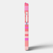 Name | Pink Strip Script Case-Mate iPhone Hülle (Rückseite / Links)