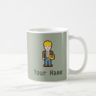 Name-Pixel-Architekt Kaffeetasse