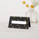 Name Place Card-Starry Night Platzkarte (Vorderseite)