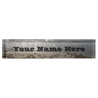 Name Plakat des Beach Desk Namensplakette