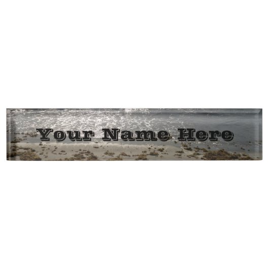 Name Plakat des Beach Desk Namensplakette (Vorderseite)