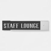 Name Plakate für die Personallounge Türschild (Vorderseite )