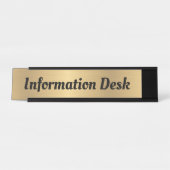 Name Plakatzeichen Schreibtischnamensplakette (Vorderseite )
